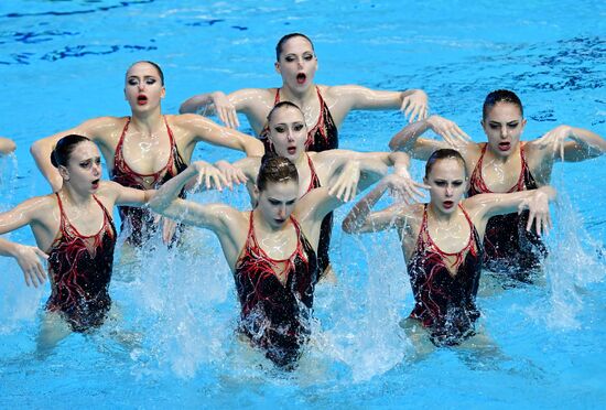 Russia Artistic Swimming Championship Team