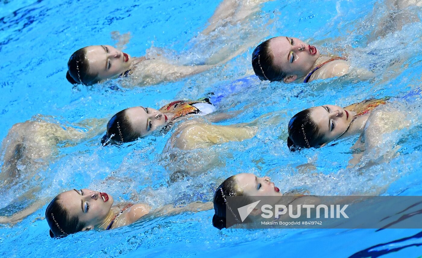 Russia Artistic Swimming Championship Team