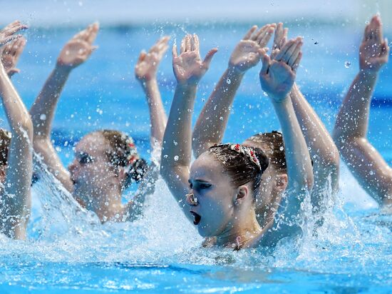 Russia Artistic Swimming Championship Team