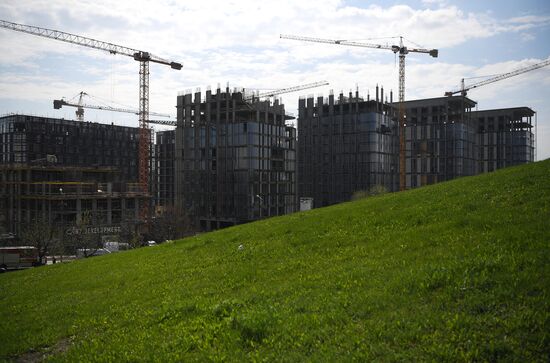 Russia Construction Site Fire