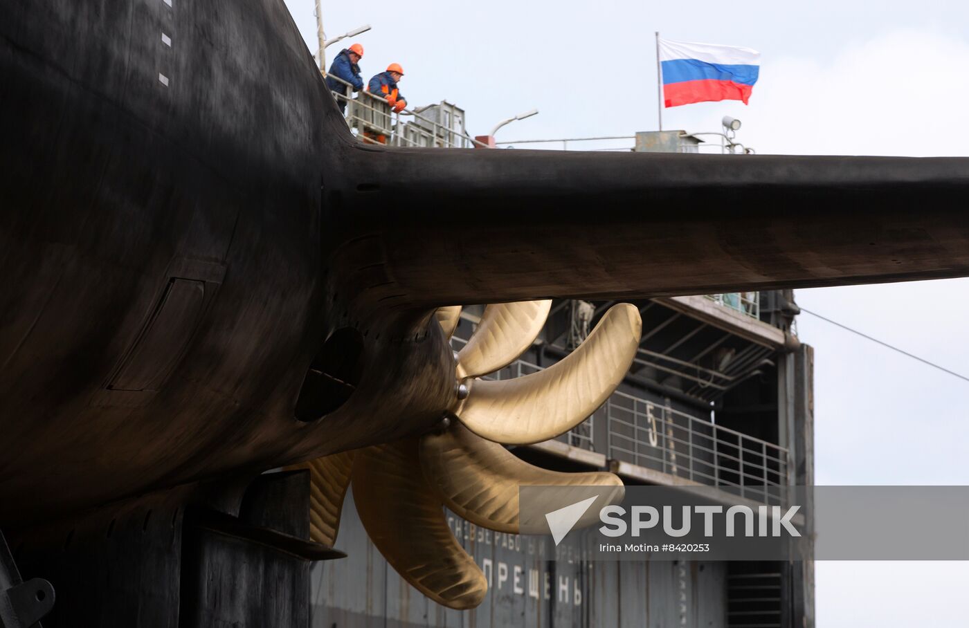 Russia Navy Mozhaisk Submarine