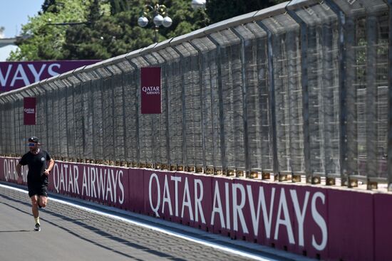 Azerbaijan Motor Sport Formula 1 Preparations