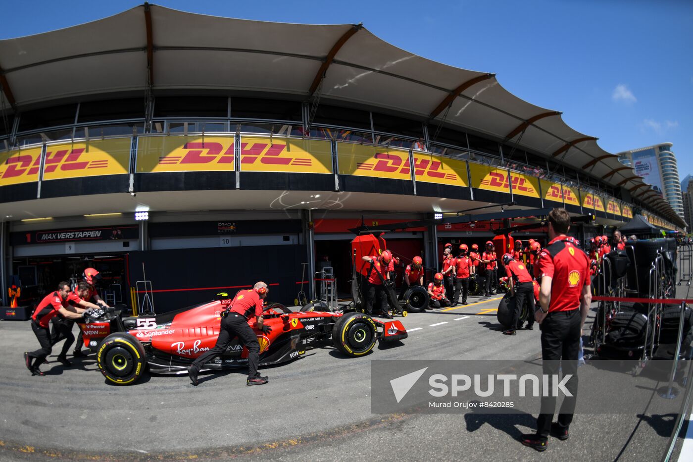 Azerbaijan Motor Sport Formula 1 Preparations