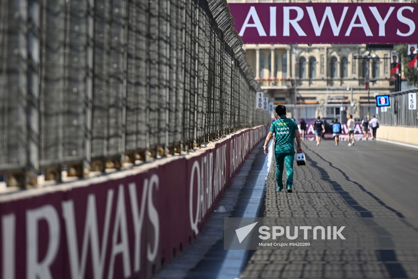 Azerbaijan Motor Sport Formula 1 Preparations