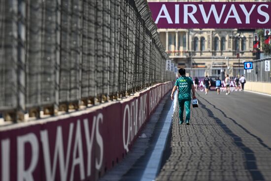 Azerbaijan Motor Sport Formula 1 Preparations