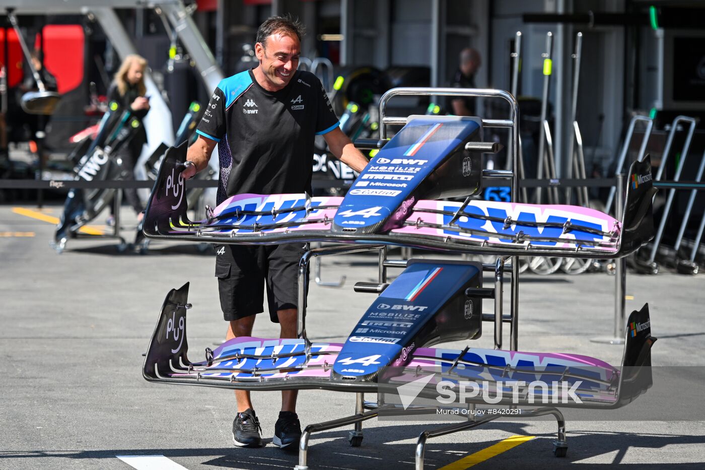 Azerbaijan Motor Sport Formula 1 Preparations