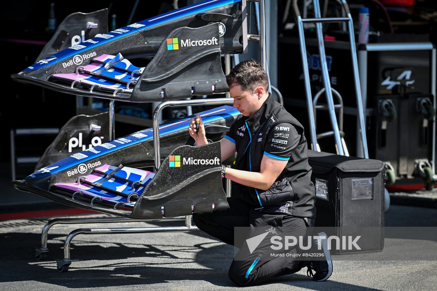 Azerbaijan Motor Sport Formula 1 Preparations