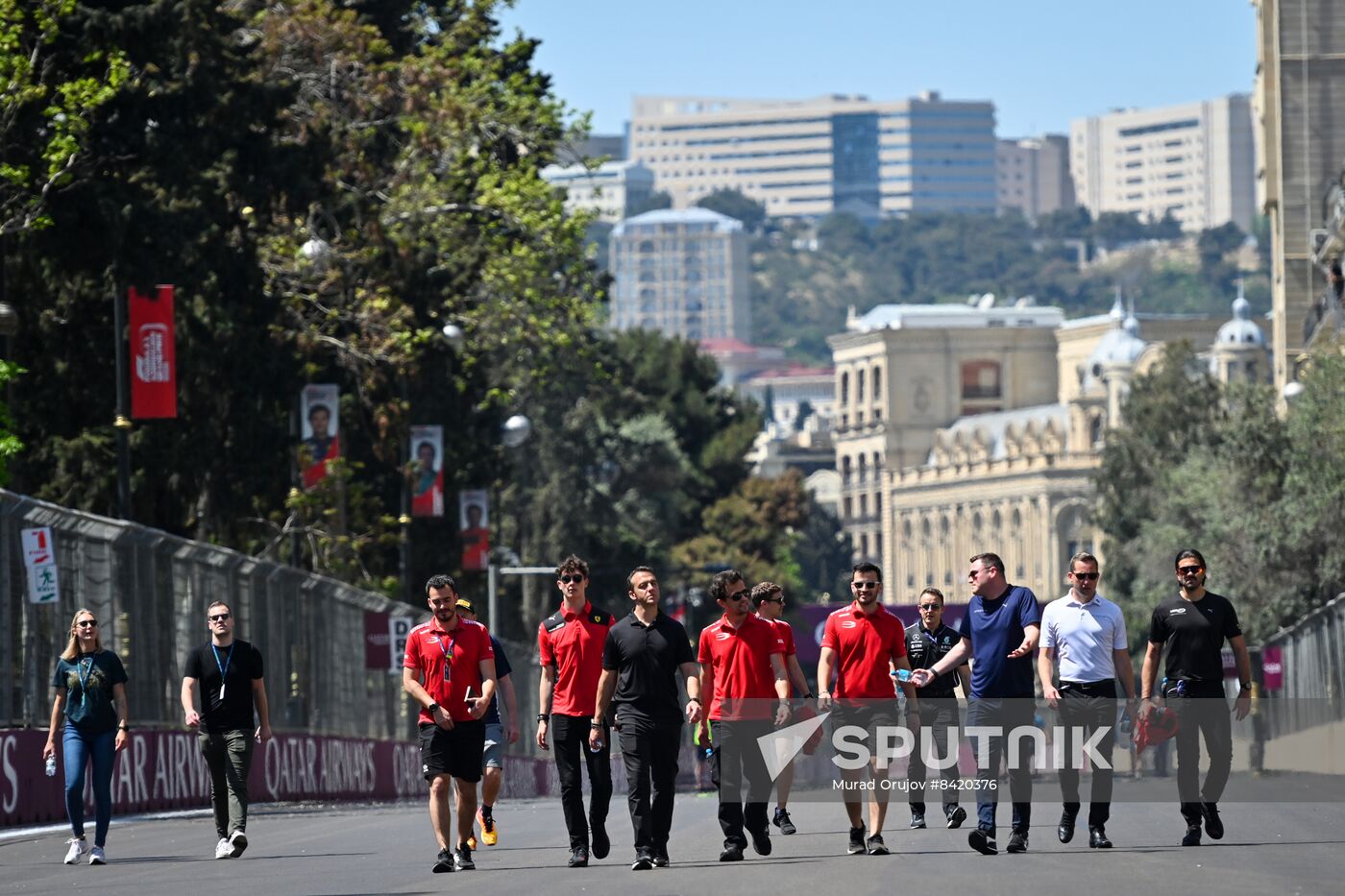 Azerbaijan Motor Sport Formula 1 Preparations