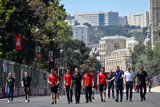 Azerbaijan Motor Sport Formula 1 Preparations