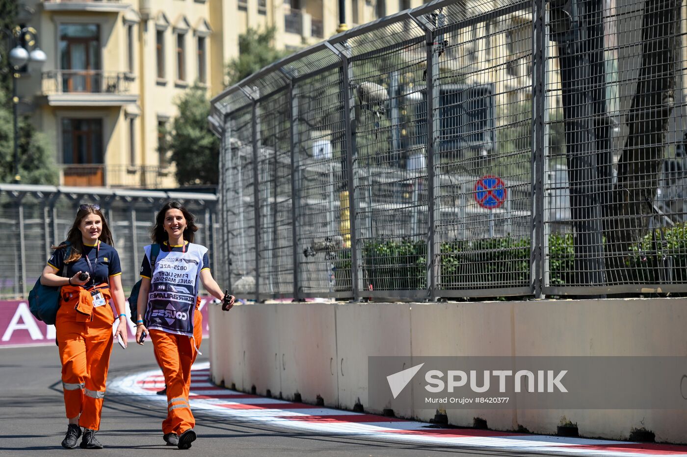Azerbaijan Motor Sport Formula 1 Preparations