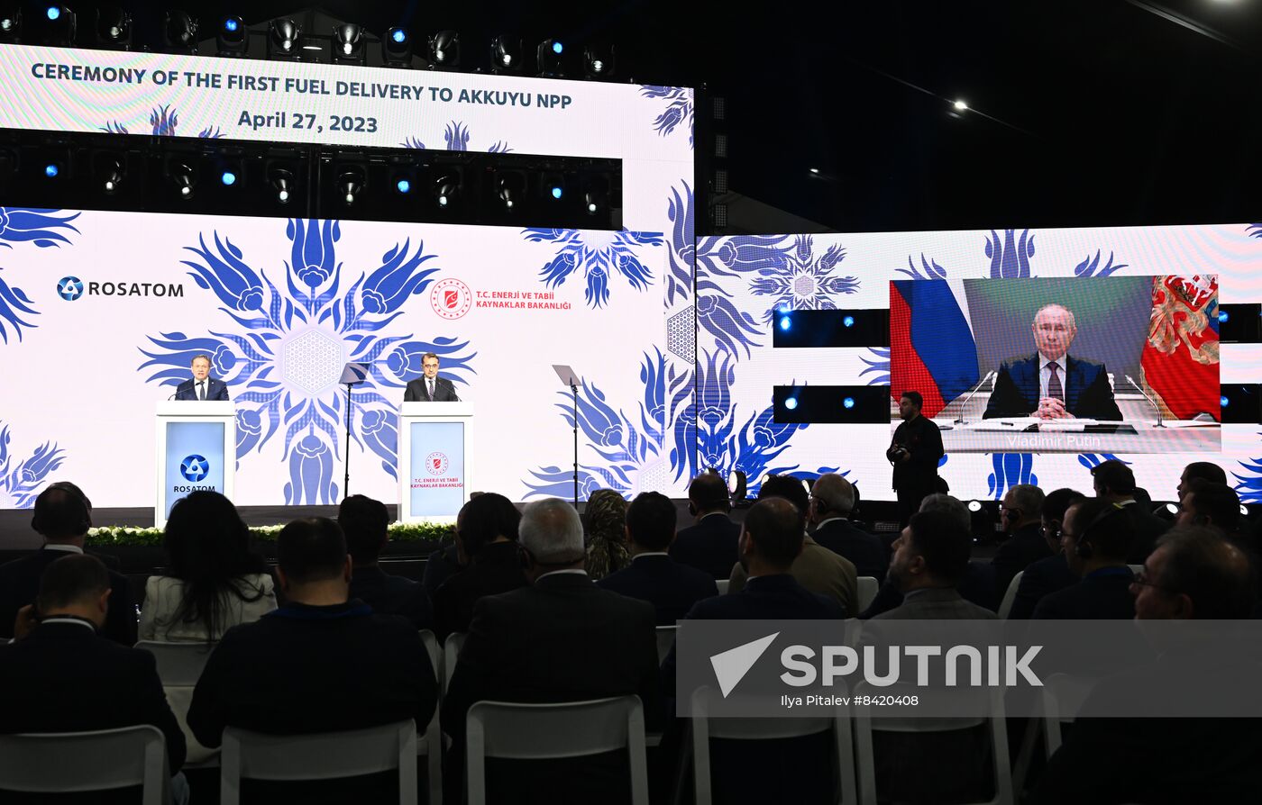 Russia Putin Akkuyu Nuclear Power Plant