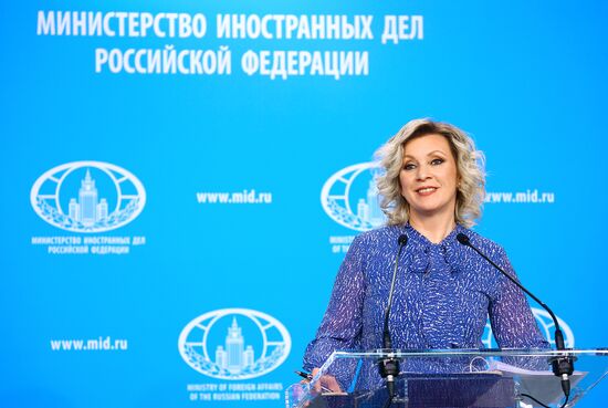 Russia Zakharova Briefing