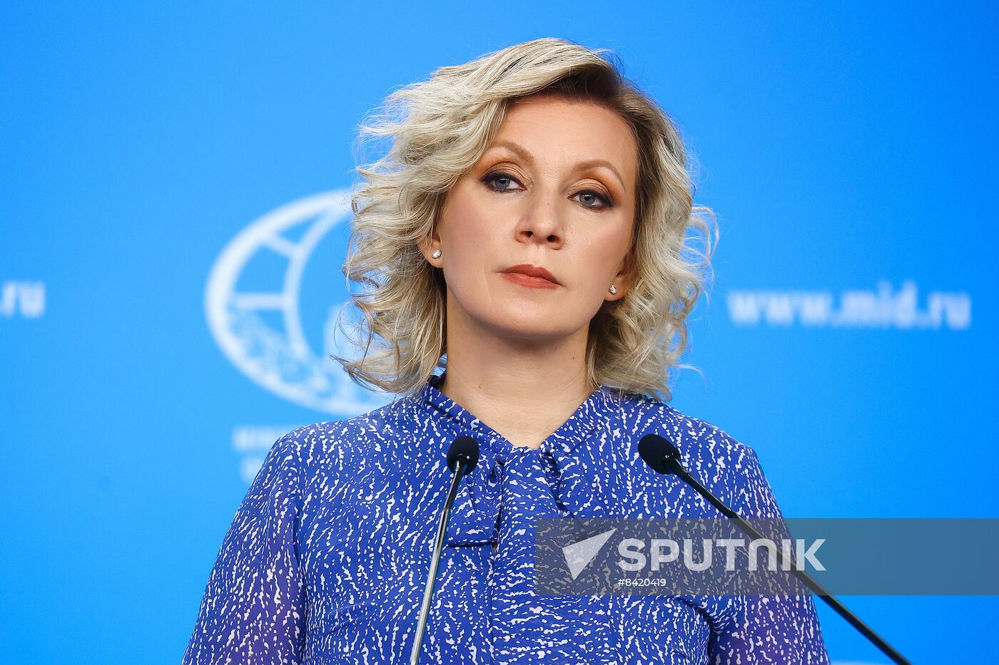 Russia Zakharova Briefing