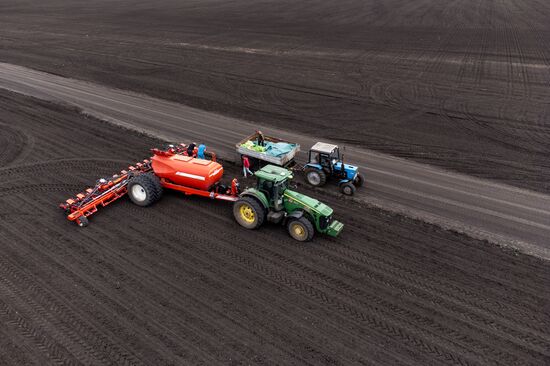 Russia Agriculture Sowing