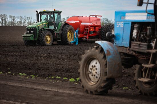 Russia Agriculture Sowing