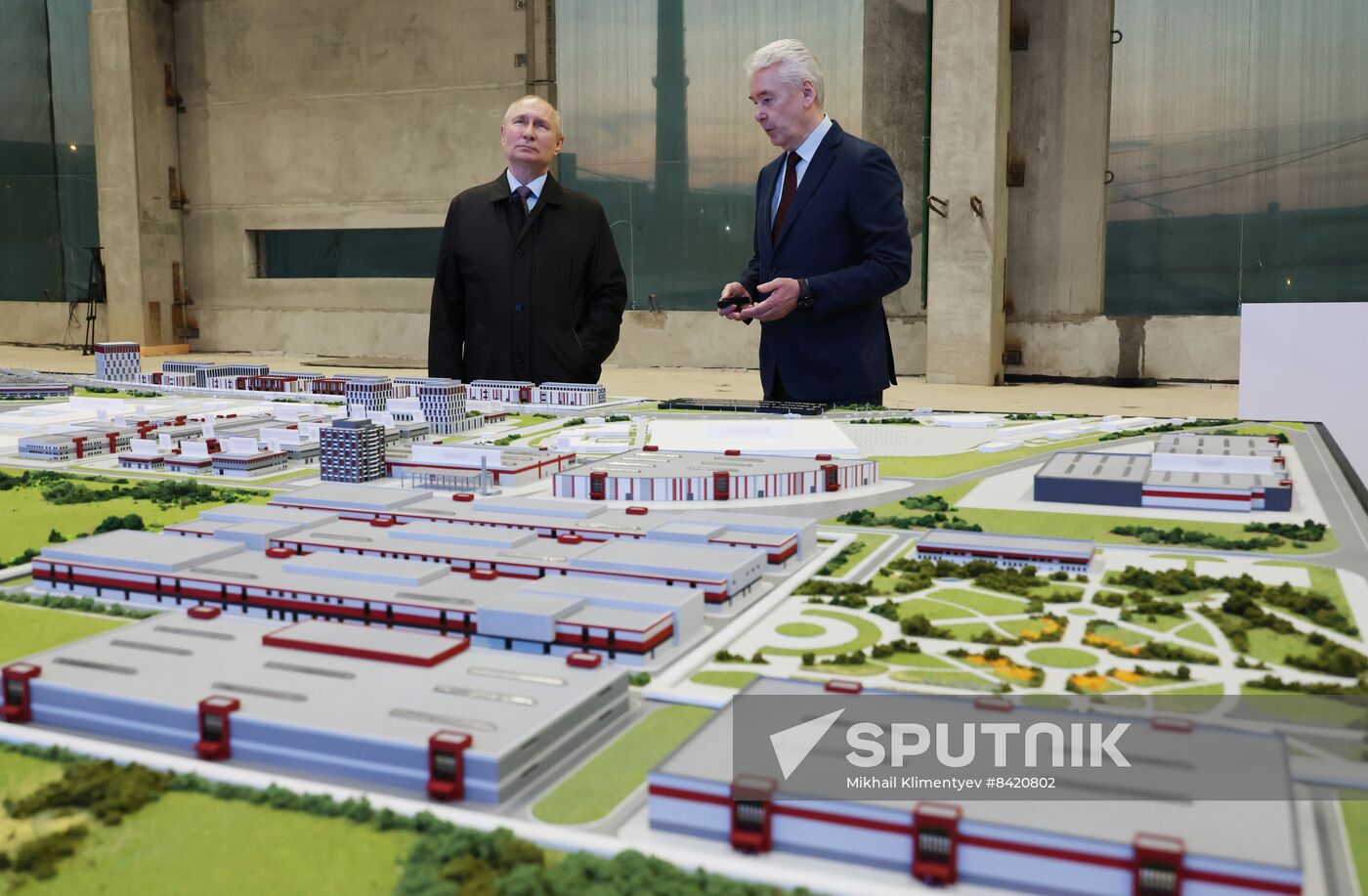 Russia Putin Industrial Park