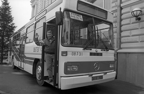 Mercedes-Benz vehicles in Moscow