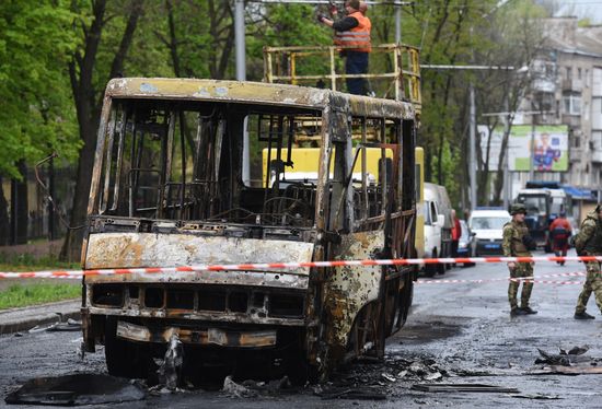 Russia DPR Shelling