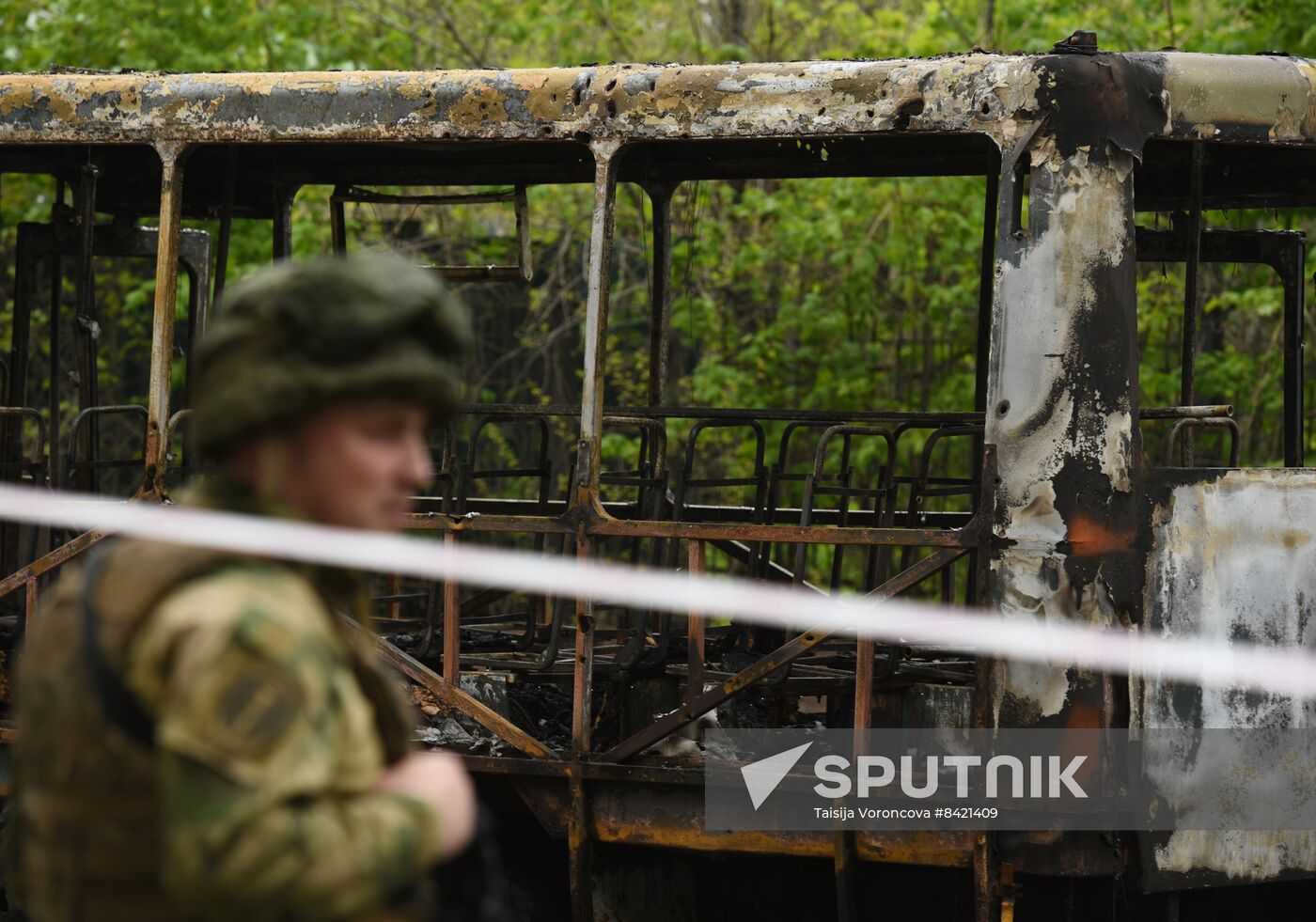 Russia DPR Shelling