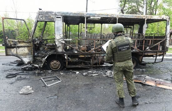 Russia DPR Shelling
