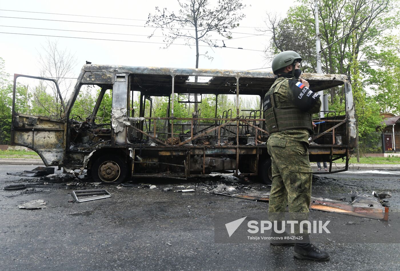 Russia DPR Shelling
