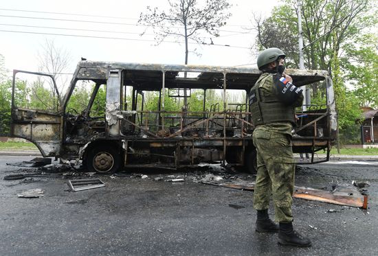 Russia DPR Shelling