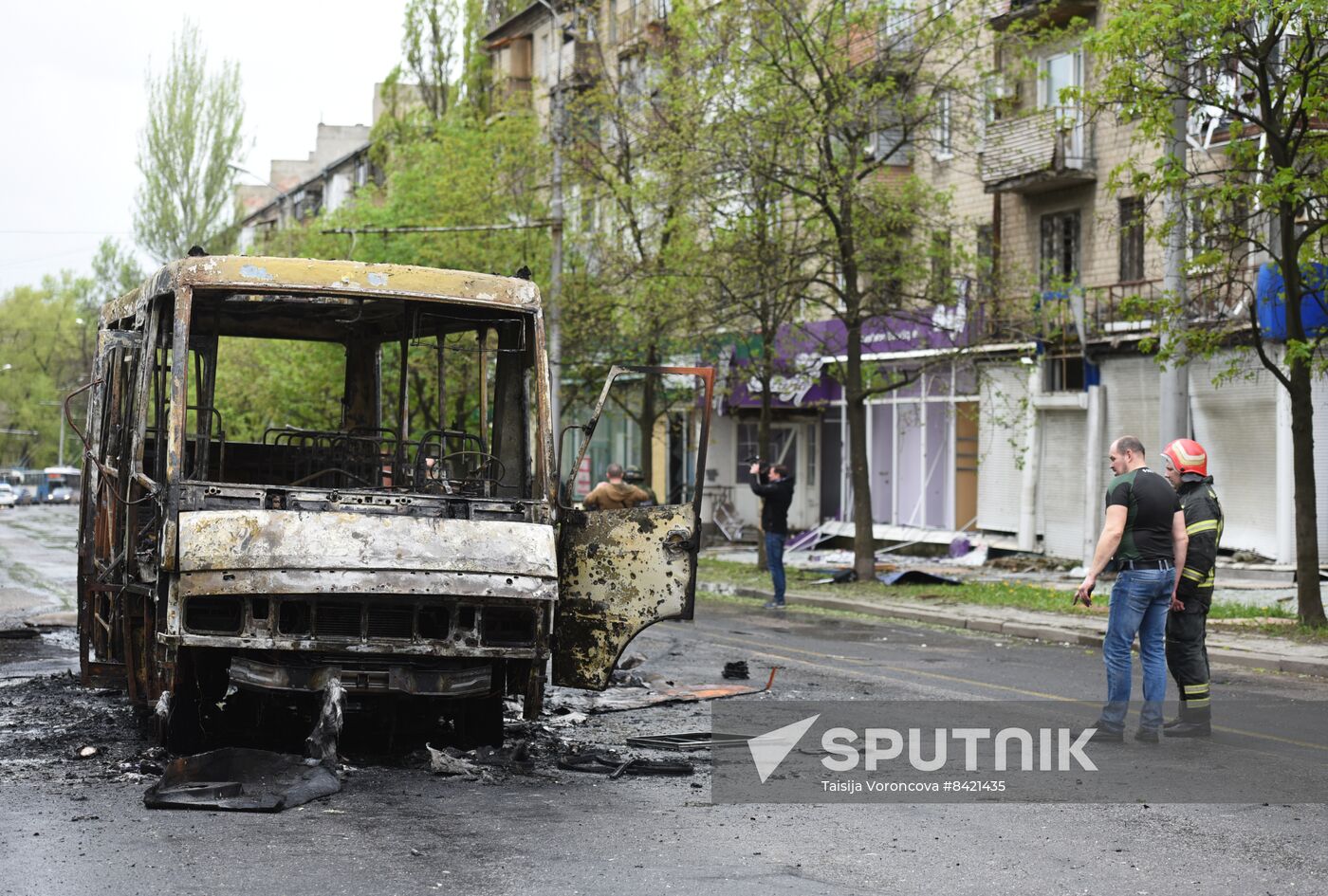 Russia DPR Shelling