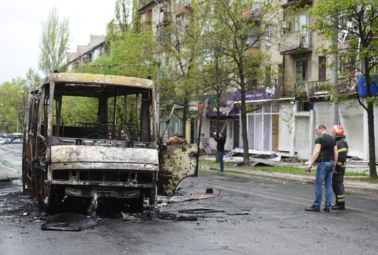 Russia DPR Shelling