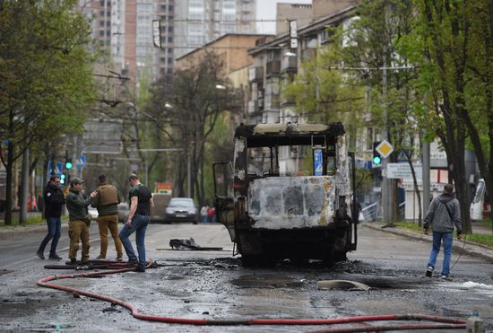 Russia DPR Shelling