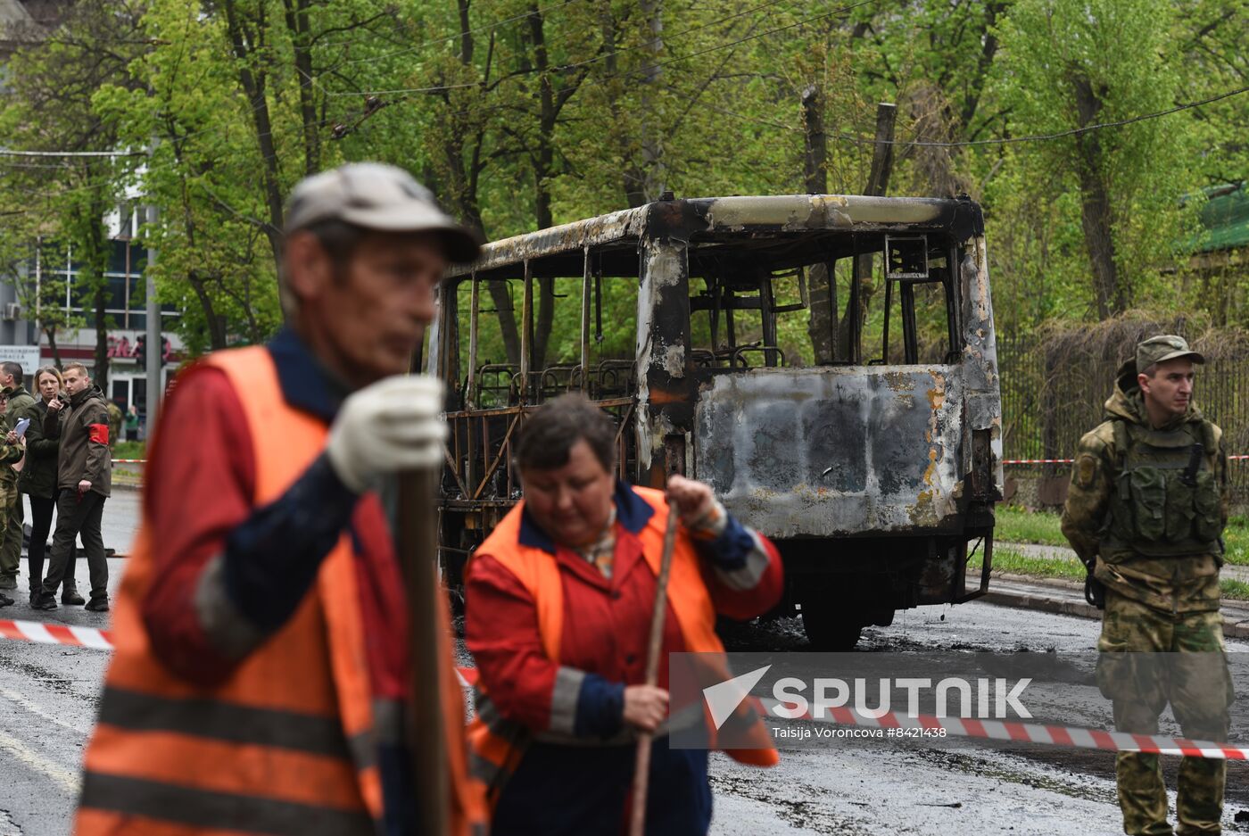 Russia DPR Shelling