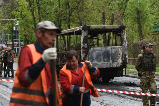 Russia DPR Shelling