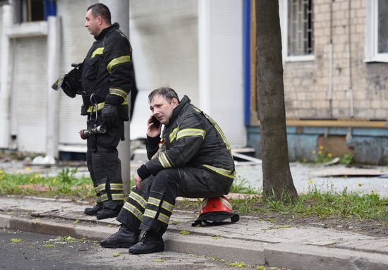 Russia DPR Shelling