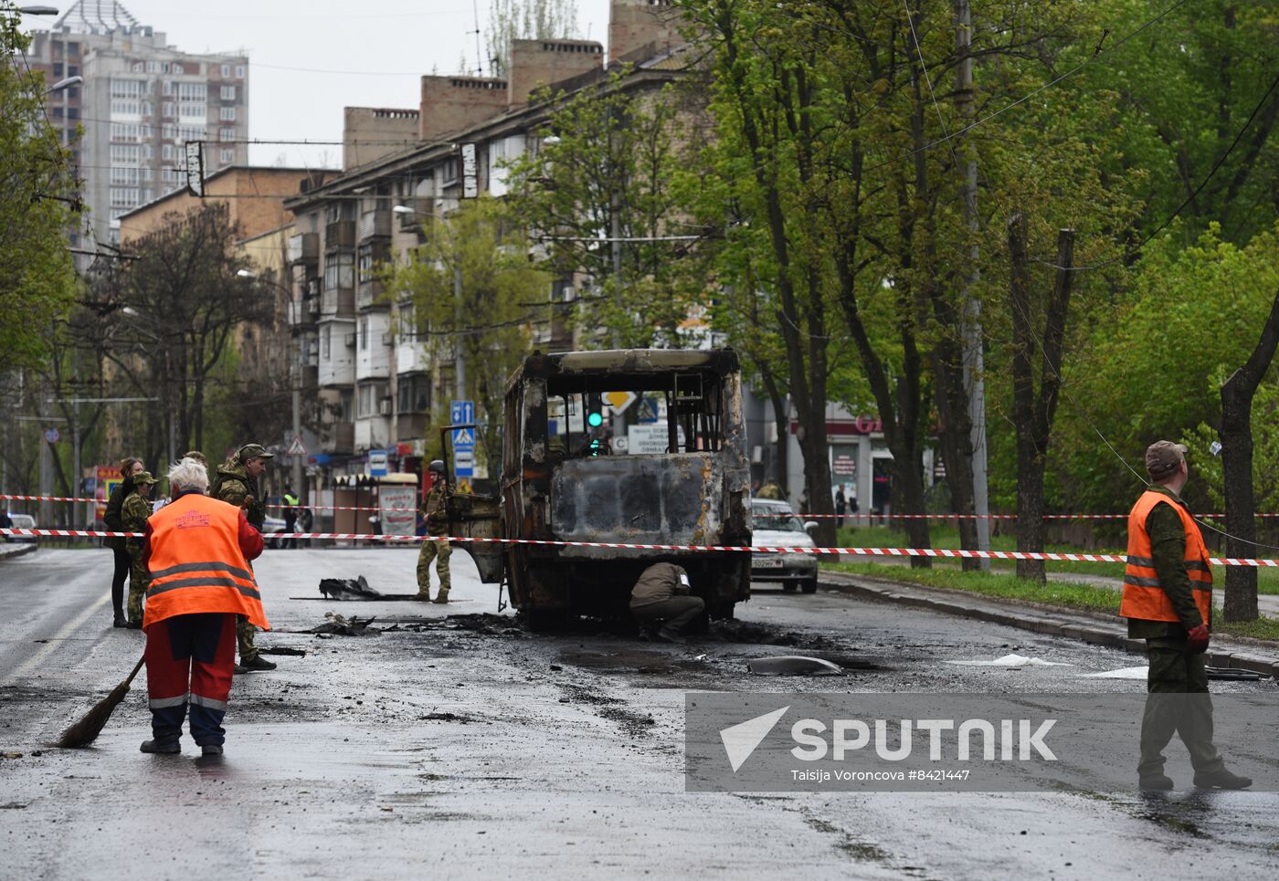 Russia DPR Shelling