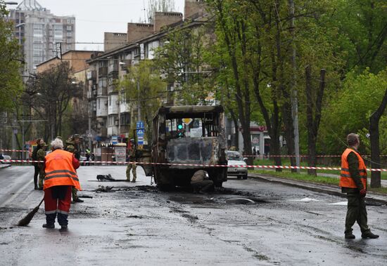 Russia DPR Shelling