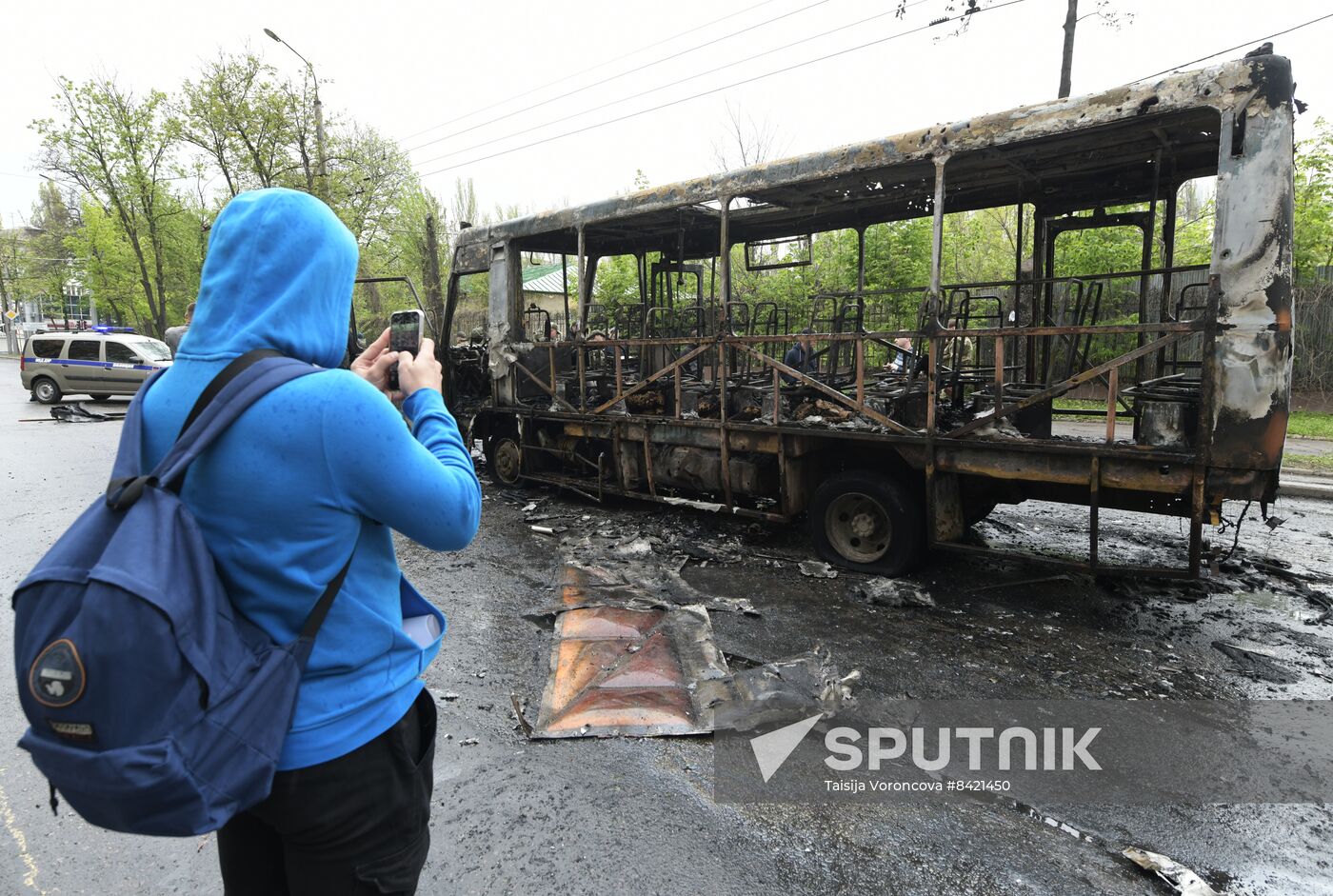 Russia DPR Shelling