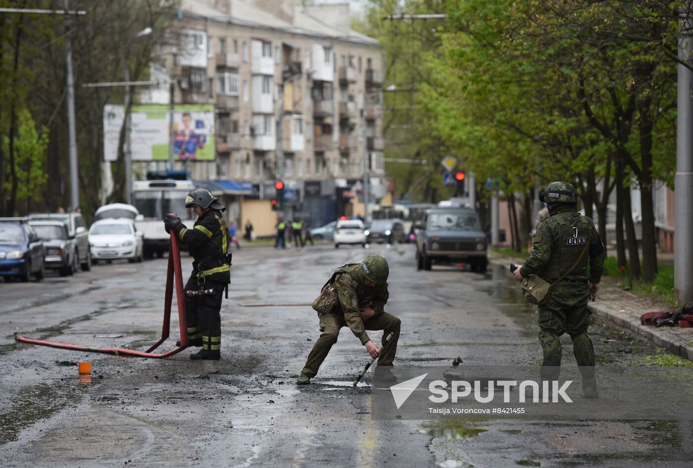 Russia DPR Shelling