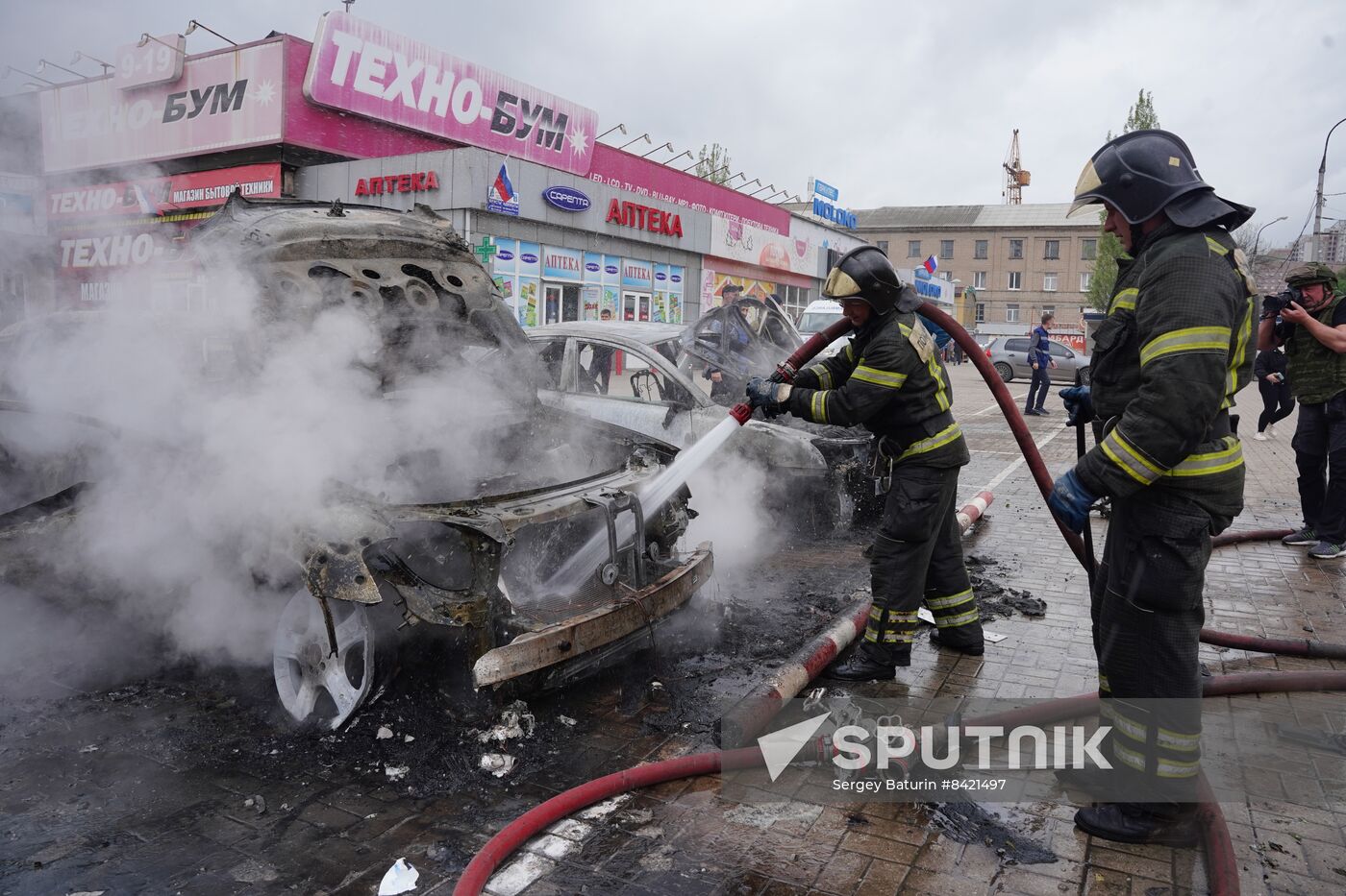 Russia DPR Shelling