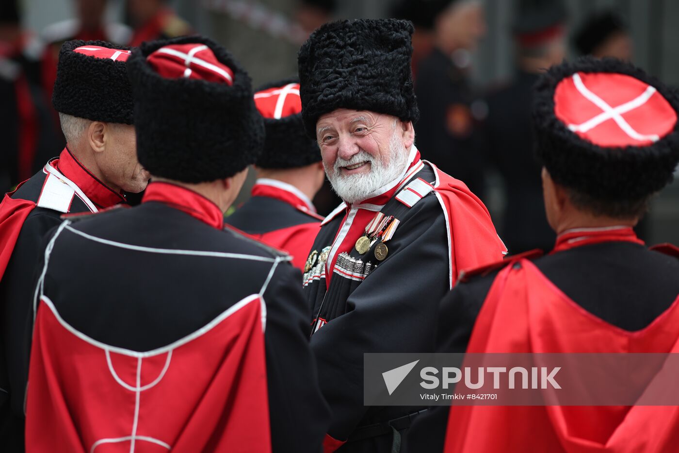 Russia Cossack Prayer Service