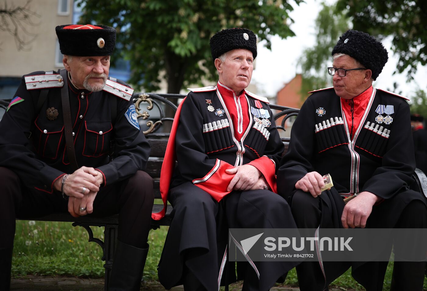 Russia Cossack Prayer Service