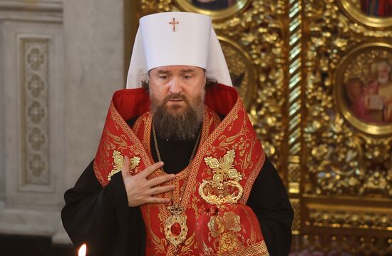 Russia Cossack Prayer Service