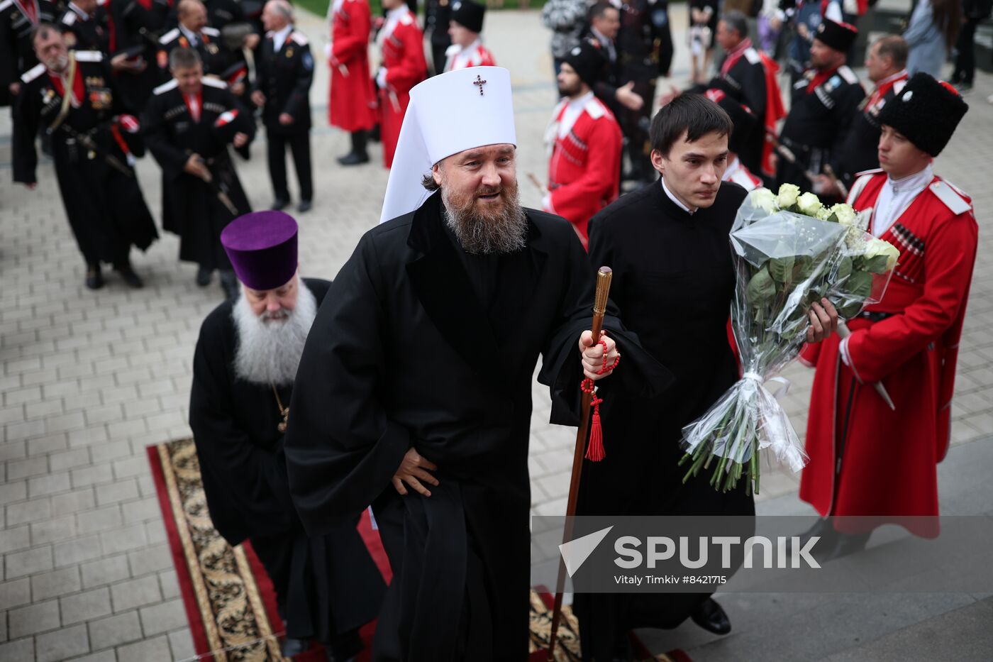 Russia Cossack Prayer Service