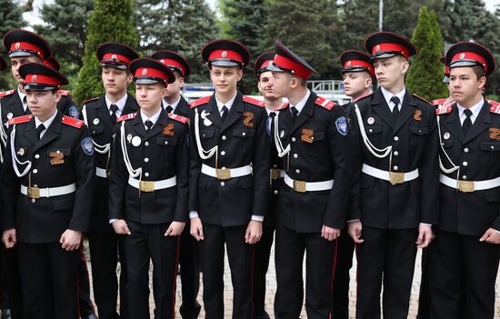 Russia Cossack Prayer Service