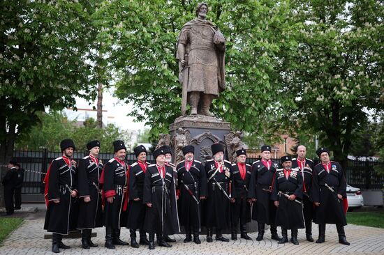 Russia Cossack Prayer Service