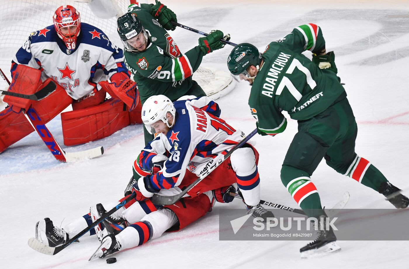 Russia Ice Hockey Kontinental League Ak Bars - CSKA