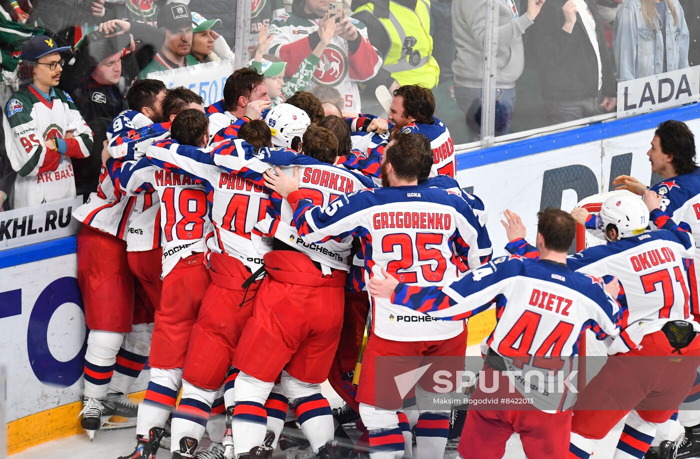 Russia Ice Hockey Kontinental League Ak Bars - CSKA