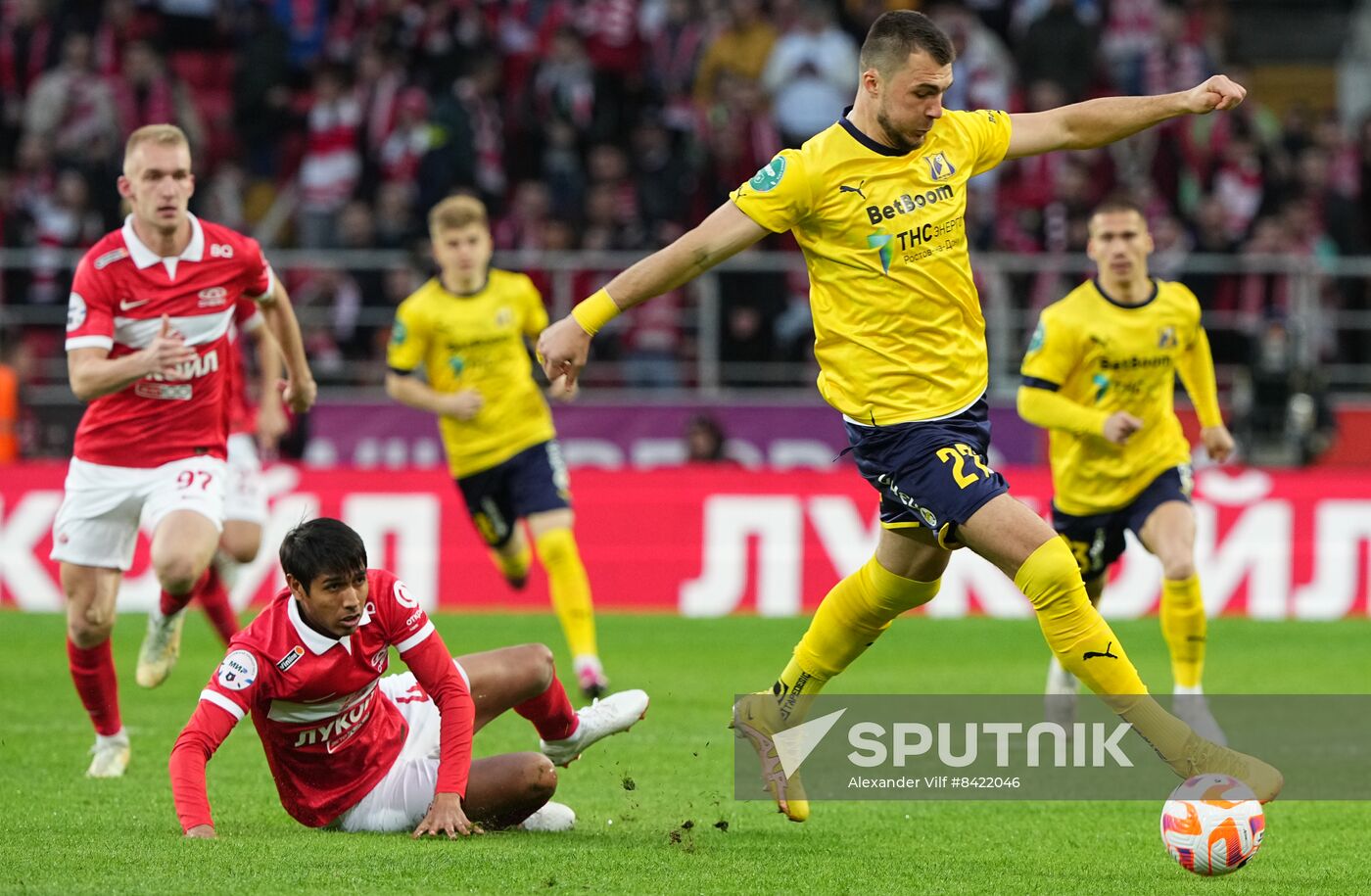 Russia Soccer Premier-League Spartak - Rostov