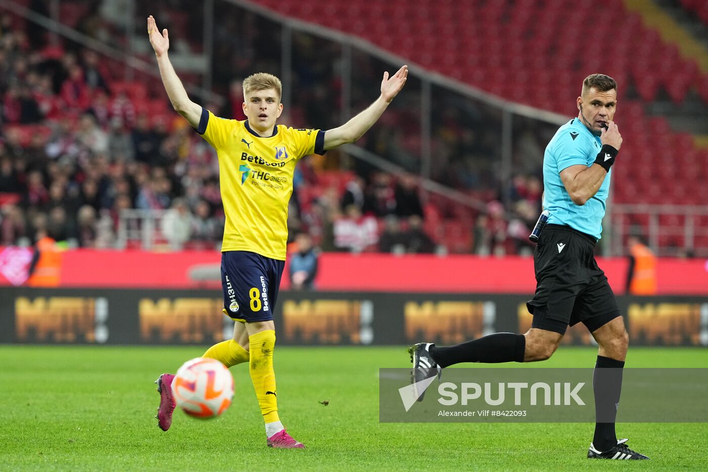 Russia Soccer Premier-League Spartak - Rostov