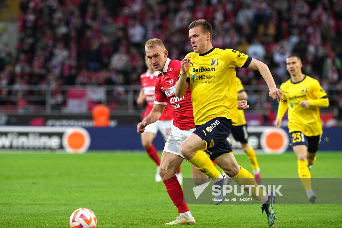 Russia Soccer Premier-League Spartak - Rostov