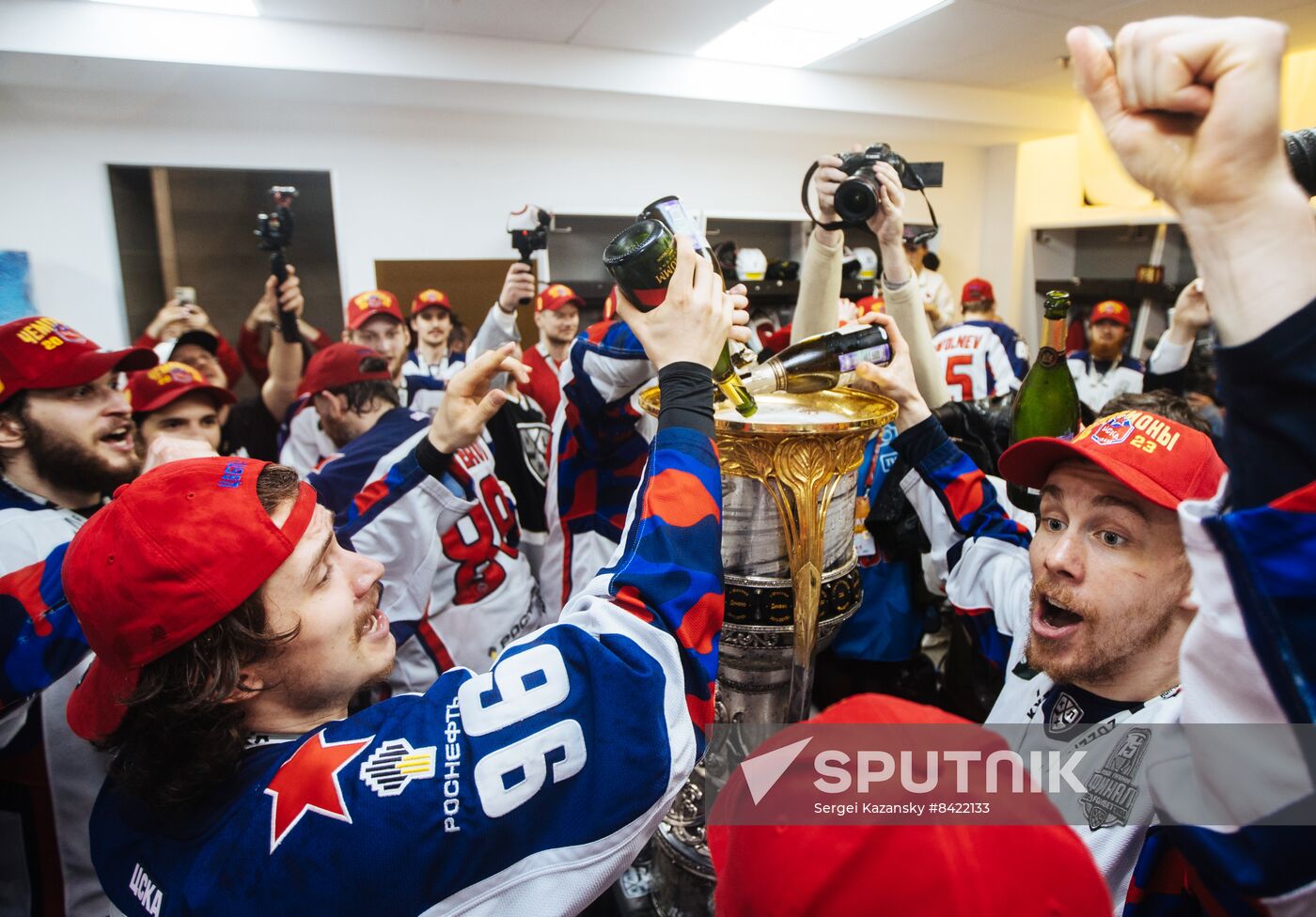 Russia Ice Hockey Kontinental League Ak Bars - CSKA