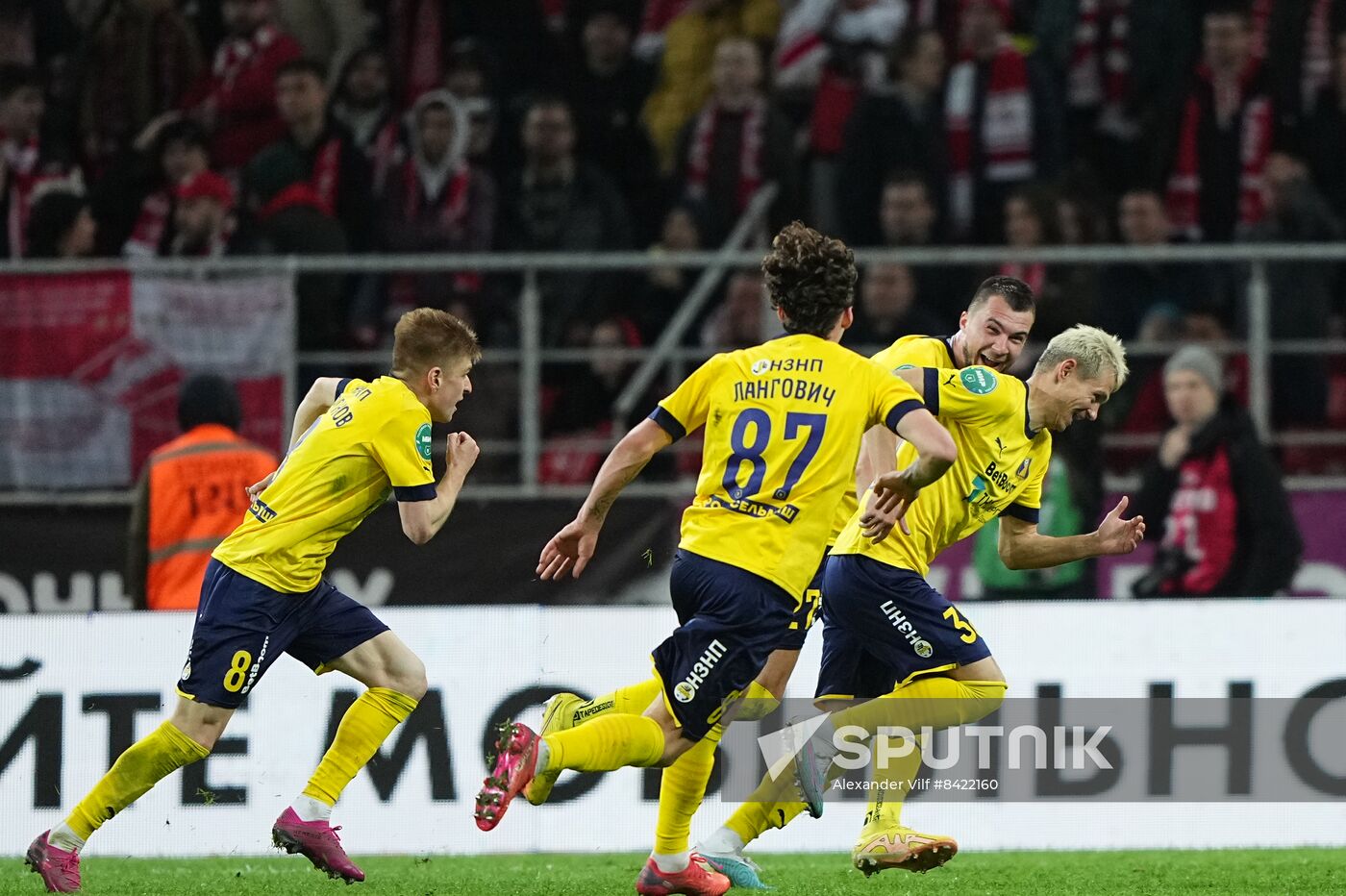 Russia Soccer Premier-League Spartak - Rostov